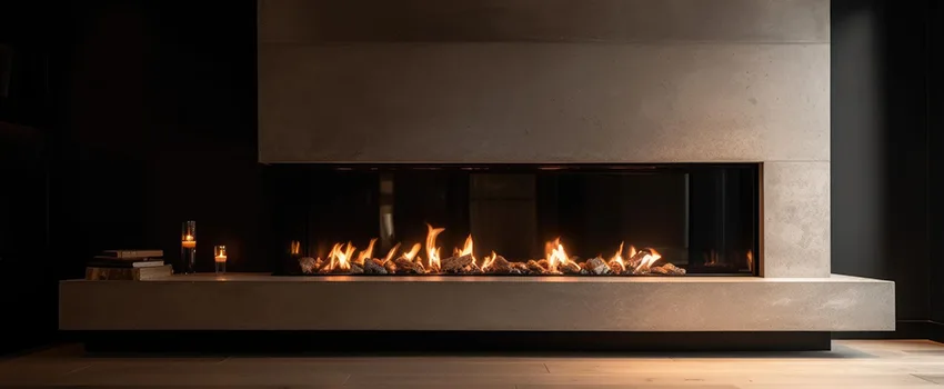 Gas Fireplace Ember Bed Design Services in Lochearn, Maryland