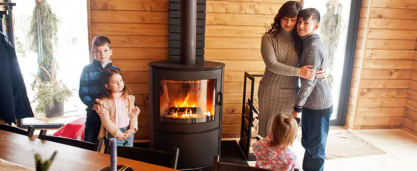 Morso Cast Iron Fireplace Insert Installation in Lochearn, Maryland