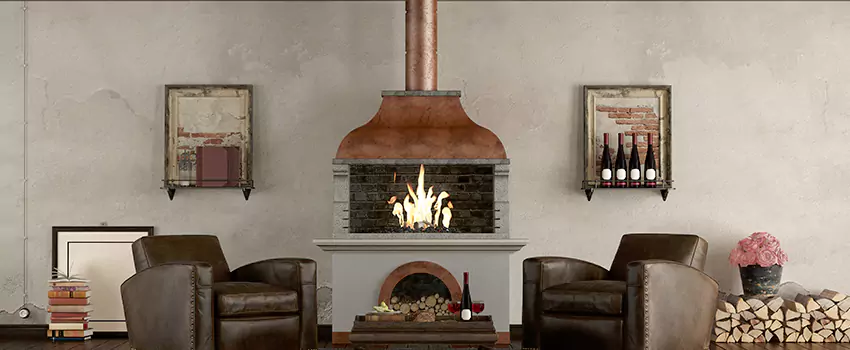 Thelin Hearth Products Providence Pellet Insert Fireplace Installation in Lochearn, MD