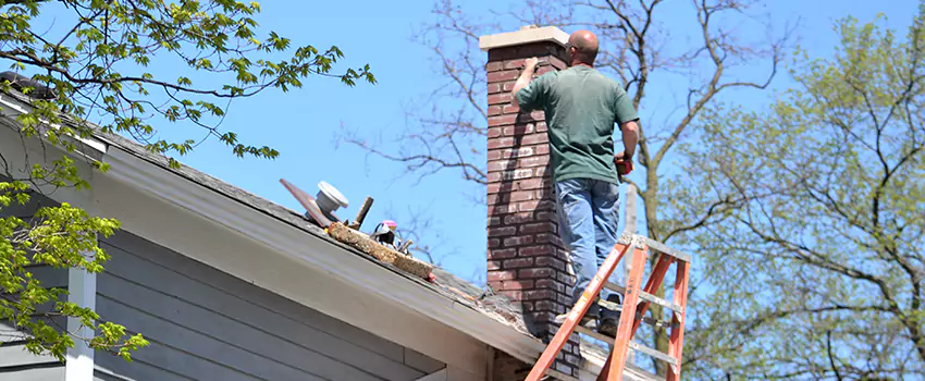 Vinyl and PVC Chimney Flashing Installation in Lochearn, MD