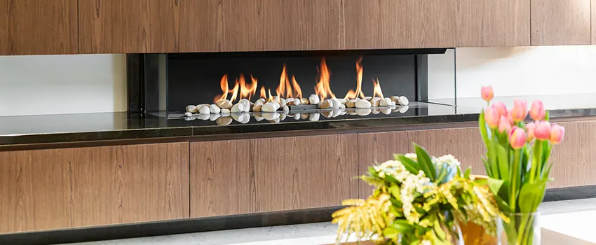 Double-height Fireplace Design Refurbishment in Lochearn, Maryland